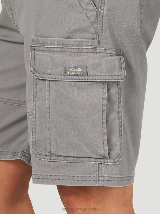Five Star Premium Cargo Short Men Wrangler RHXV513 Clothing Gunmetal (112314950)