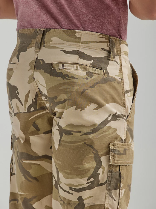 Five Star Premium Cargo Short Men Wrangler RHXV520 Clothing Wildwood Kelp Camo (112336223)