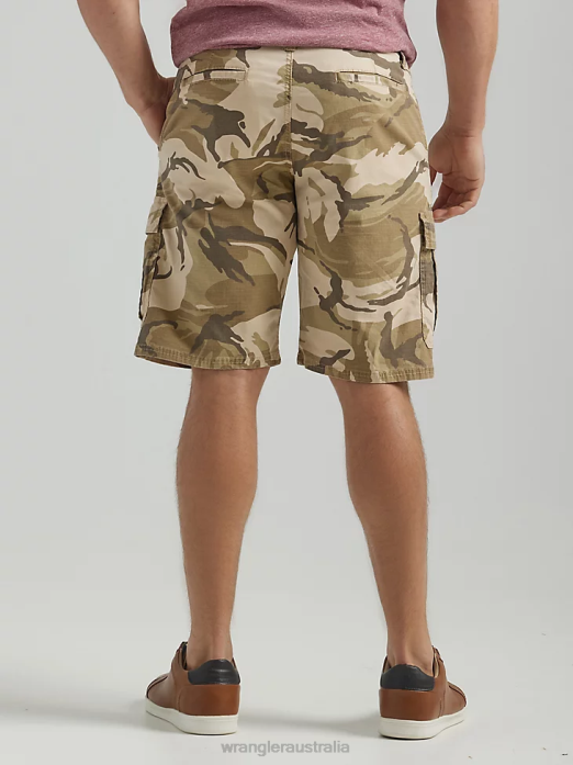 Five Star Premium Cargo Short Men Wrangler RHXV520 Clothing Wildwood Kelp Camo (112336223)