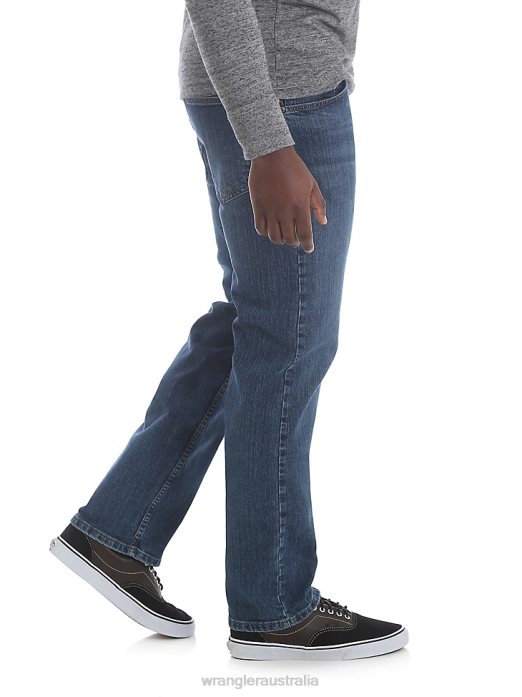 Five Star Premium Denim Flex For Comfort Regular Fit Jean Men Wrangler RHXV139 Clothing Dark Stonewash (96FXVSD)