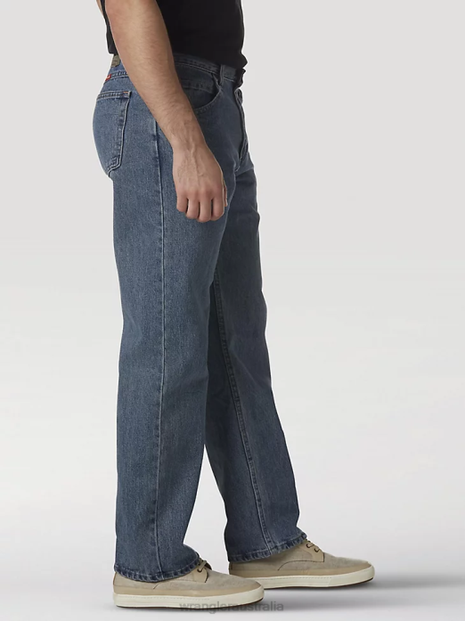 Five Star Premium Denim Relaxed Fit Jean Men Wrangler RHXV89 Clothing Vintage (97601VR)