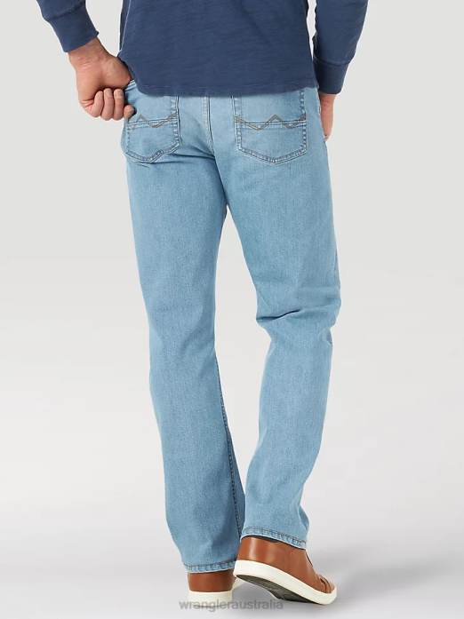 Five Star Premium Flex Relaxed Fit Bootcut Jean Men Wrangler RHXV98 Clothing Duncan (98RBWDN)