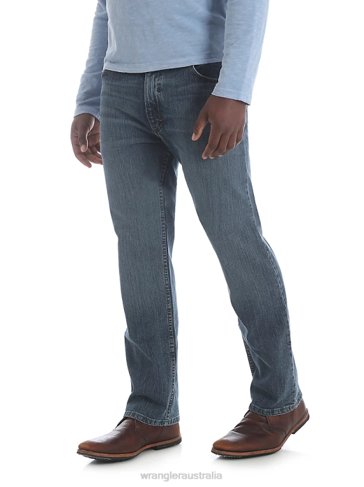 Five Star Premium Performance Series Regular Fit Jean Men Wrangler RHXV71 Clothing Gravel (96CFVGV)