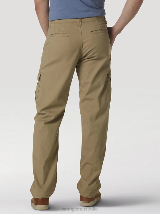 Five Star Premium Relaxed Fit Flex Cargo Pant Men Wrangler RHXV219 Clothing Elmwood (70ABWEW)