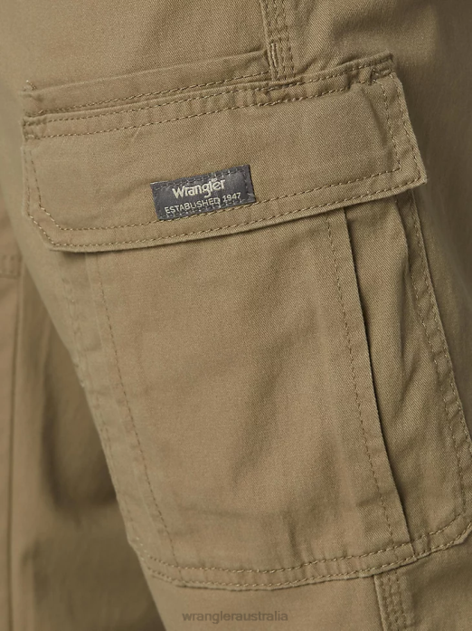 Five Star Premium Relaxed Fit Flex Cargo Pant Men Wrangler RHXV219 Clothing Elmwood (70ABWEW)