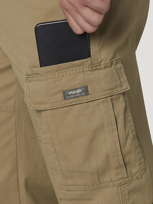 Five Star Premium Relaxed Fit Flex Cargo Pant Men Wrangler RHXV219 Clothing Elmwood (70ABWEW)
