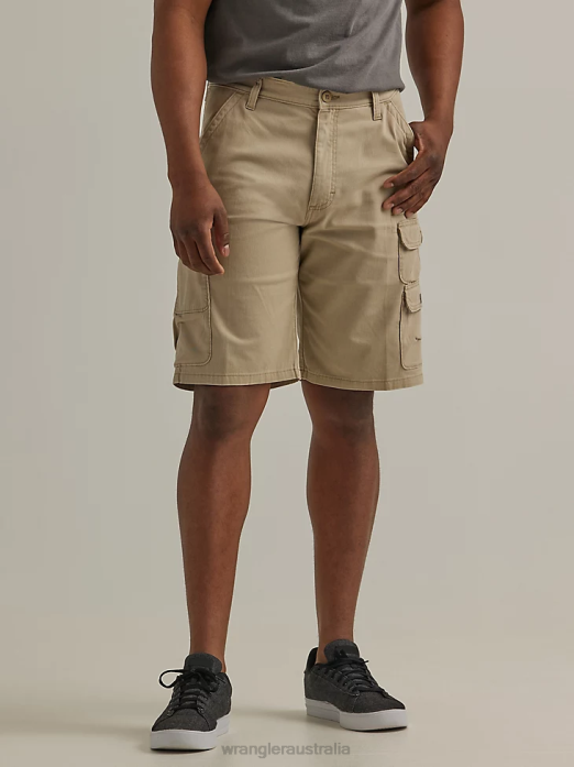Five Star Premium Stacked Cargo Short Men Wrangler RHXV529 Clothing Twill (112336361)