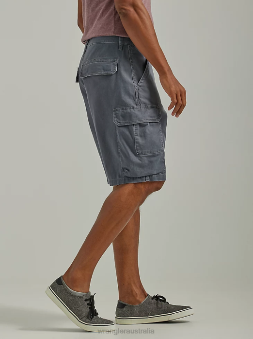 Five Star Premium Stacked Cargo Short Men Wrangler RHXV530 Clothing Pewter (112336362)