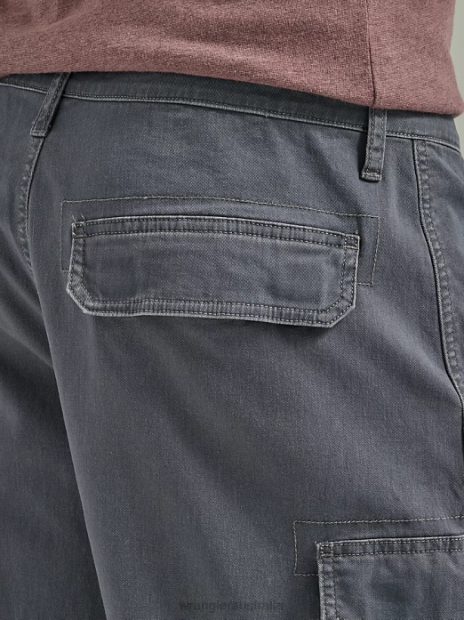 Five Star Premium Stacked Cargo Short Men Wrangler RHXV530 Clothing Pewter (112336362)