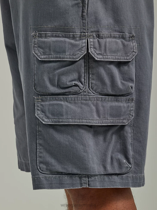 Five Star Premium Stacked Cargo Short Men Wrangler RHXV530 Clothing Pewter (112336362)