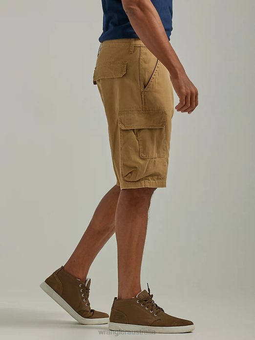 Five Star Premium Stacked Cargo Short Men Wrangler RHXV532 Clothing Acorn (112336365)