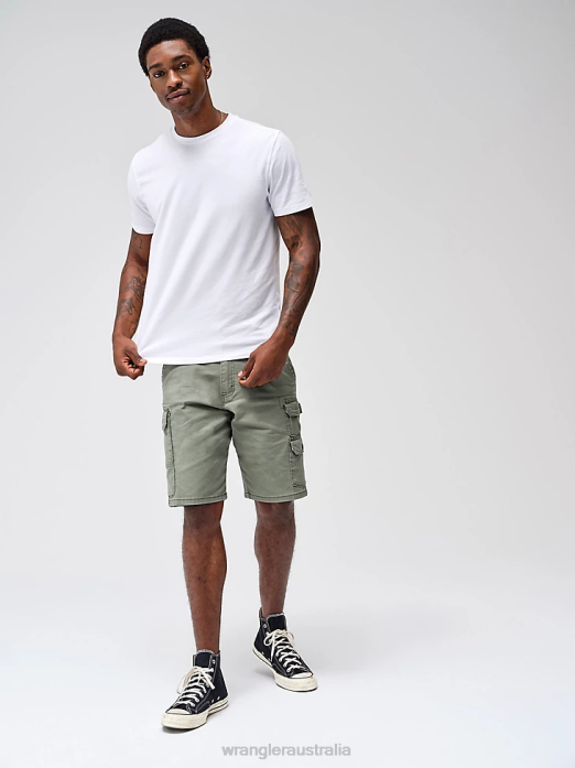 Five Star Premium Stacked Cargo Short Men Wrangler RHXV535 Clothing Spruce (112336367)