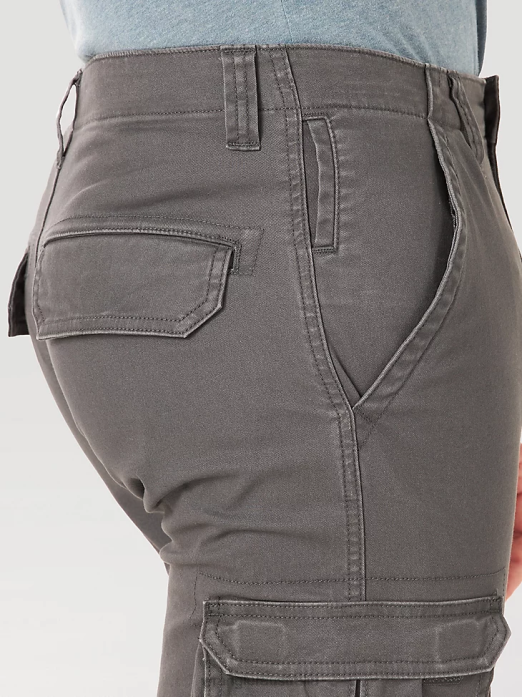Flex Tapered Cargo Pant Men Wrangler RHXV225 Clothing Asphalt (70DYWAS)