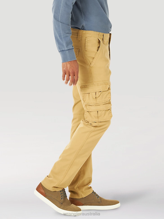Flex Tapered Cargo Pant Men Wrangler RHXV226 Clothing Harvest (70DYWHV)