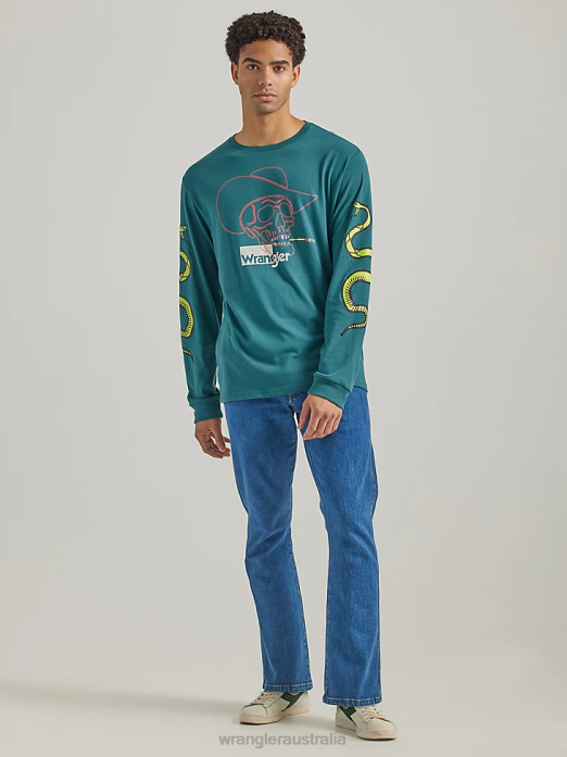 Free To Stretch Straight Fit Jean Men Wrangler RHXV154 Clothing Anthracite (112325353)