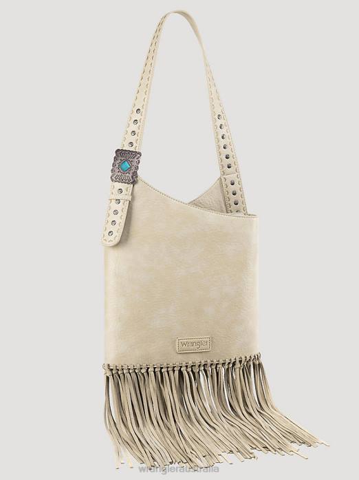 Fringe Studded Cross Body Women Wrangler RHXV911 Accessories Tan (112351719)