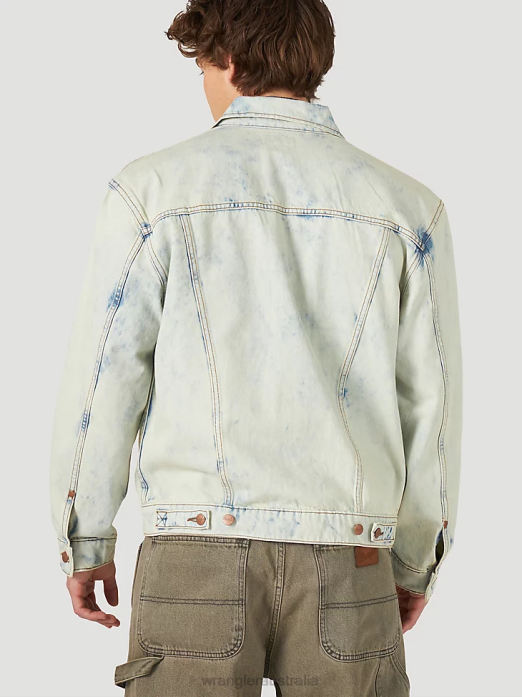 Heritage Anti-Fit Jacket Men Wrangler RHXV620 Clothing Salt Water (112317432)