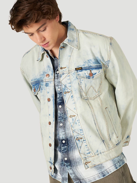 Heritage Anti-Fit Jacket Men Wrangler RHXV620 Clothing Salt Water (112317432)