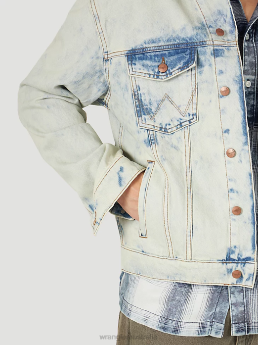 Heritage Anti-Fit Jacket Men Wrangler RHXV620 Clothing Salt Water (112317432)