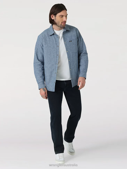 Heritage Frontier Jean Men Wrangler RHXV63 Clothing Winner (112323913)