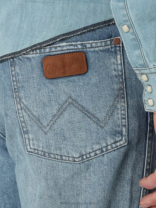 Heritage Redding Loose Fit Jean Men Wrangler RHXV186 Clothing Winter Wash (112320975)