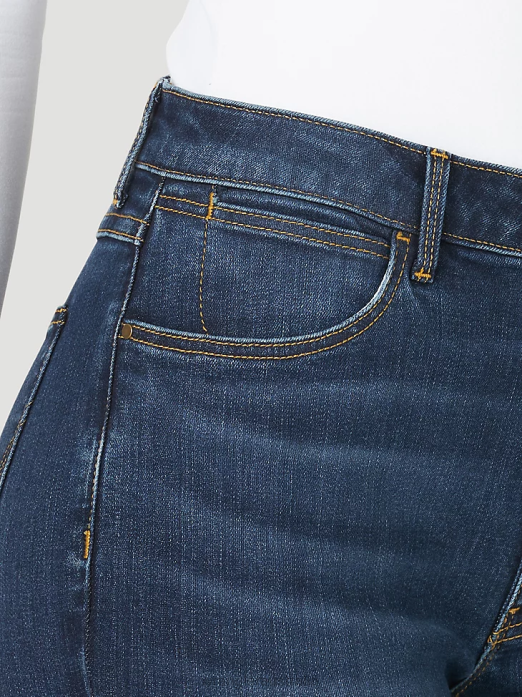 High Rise Bold Boot Jean Women Wrangler RHXV733 Clothing Stockton (MT1BTSN)