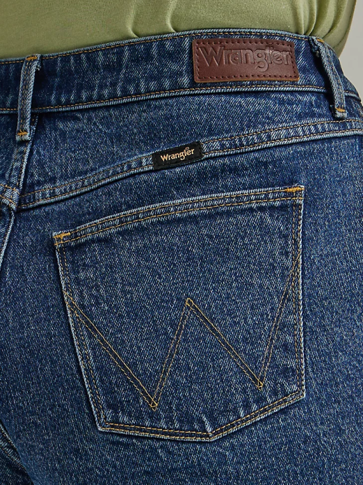 High Rise Mid Thigh Short Women Wrangler RHXV828 Clothing Malibu (112334704)