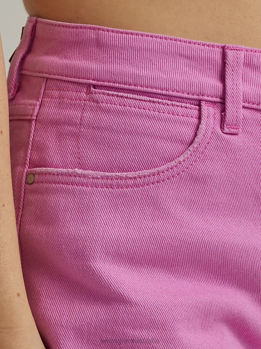 High Rise Vintage Cut-Off Short Women Wrangler RHXV835 Clothing Berry (112333536)