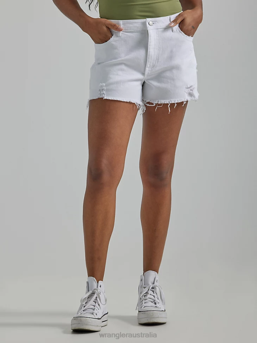 High Rise Vintage Cut-Off Short Women Wrangler RHXV839 Clothing Celestial (112333489)