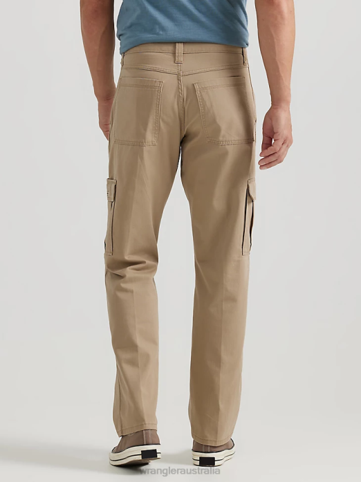 Legacy Cargo Twill Pant Men Wrangler RHXV247 Clothing Grain (70LEWGR)