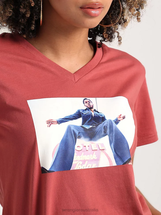 Long Sleeve Western Snap Denim Shirt Women Wrangler RHXV880 Clothing Mid Denim (LW7006D)