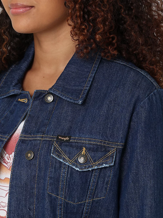 Memory Maker Jacket Women Wrangler RHXV859 Clothing Crimson (112324956)