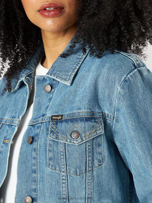 Memory Maker Jacket Women Wrangler RHXV861 Clothing Basin (MT1JKBN)