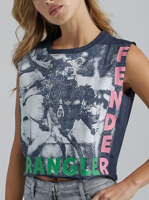 One Shoulder Cami Women Wrangler RHXV873 Clothing White (112334738)