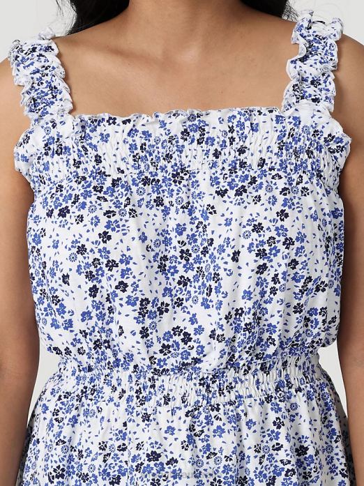 One Shoulder Cami Women Wrangler RHXV873 Clothing White (112334738)