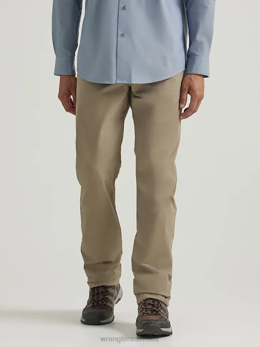Outdoor Chino Pant Men Wrangler RHXV251 Clothing Brindle (112343350)