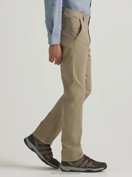 Outdoor Chino Pant Men Wrangler RHXV251 Clothing Brindle (112343350)