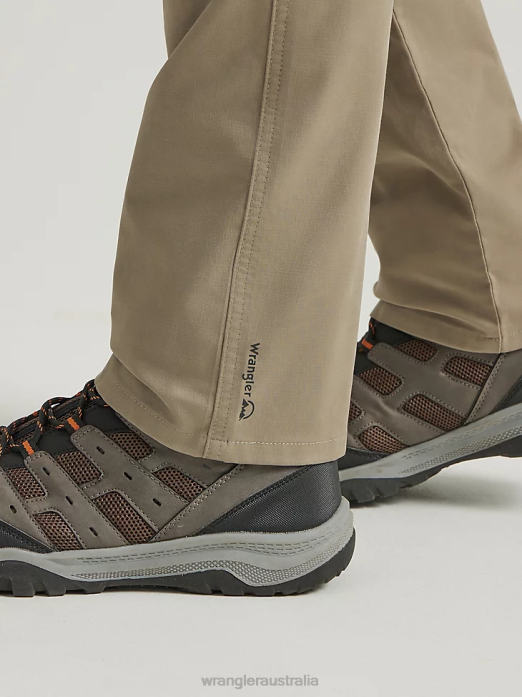 Outdoor Chino Pant Men Wrangler RHXV251 Clothing Brindle (112343350)