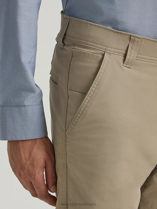 Outdoor Chino Pant Men Wrangler RHXV251 Clothing Brindle (112343350)