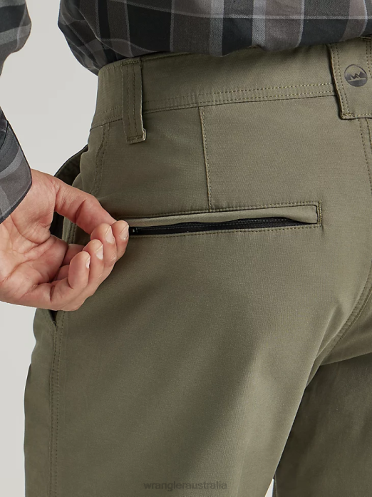 Outdoor Chino Pant Men Wrangler RHXV252 Clothing Dusty Olive (112343358)