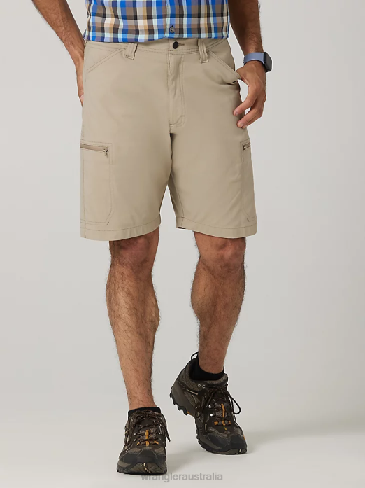 Outdoor Performance Utility Short Men Wrangler RHXV605 Clothing Aluminum (112336124)