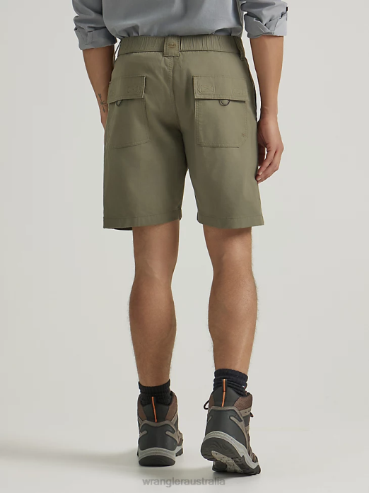 Outdoor Seneca Short Men Wrangler RHXV526 Clothing Dusty Olive (112343346)