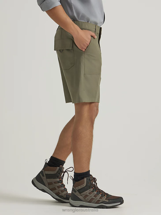 Outdoor Seneca Short Men Wrangler RHXV526 Clothing Dusty Olive (112343346)