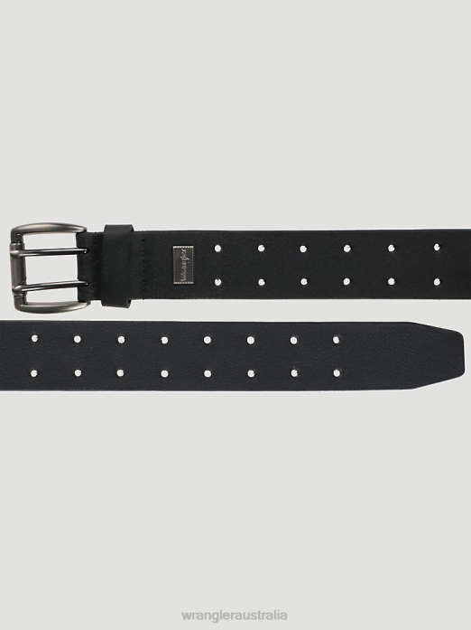 Perforated Belt Men Wrangler RHXV704 Accessories Black (112347087)