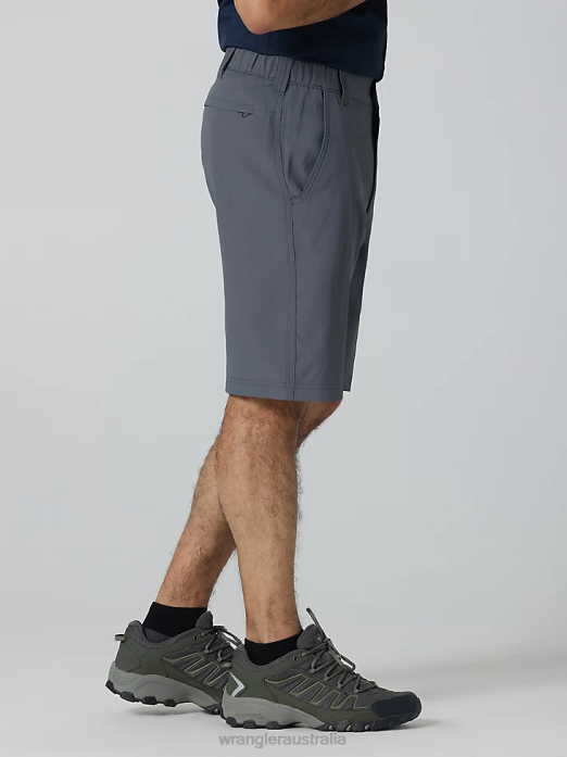 Performance Elastic Waist Short Men Wrangler RHXV594 Clothing Iron Gate (112336063)