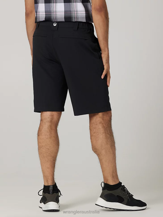 Performance Elastic Waist Short Men Wrangler RHXV595 Clothing Jet Black (112336128)