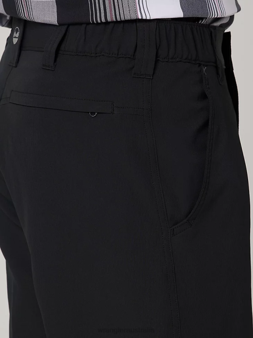 Performance Elastic Waist Short Men Wrangler RHXV595 Clothing Jet Black (112336128)