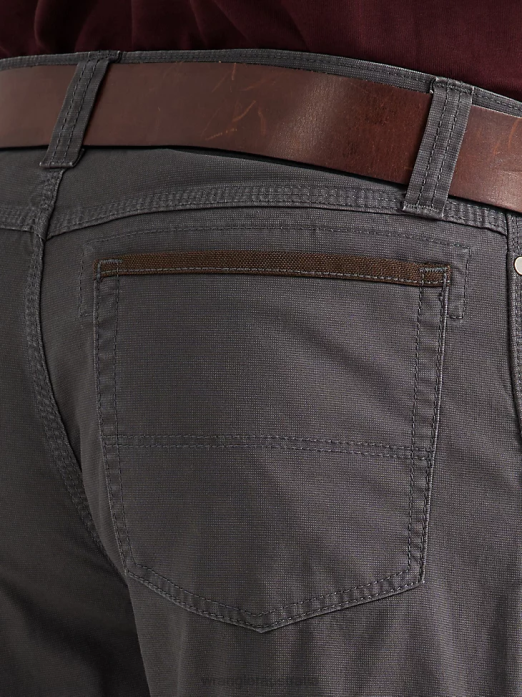 RIGGS WORKWEAR Utility Work Pant Men Wrangler RHXV665 Clothing Pinstripe Grey (3W031PG)