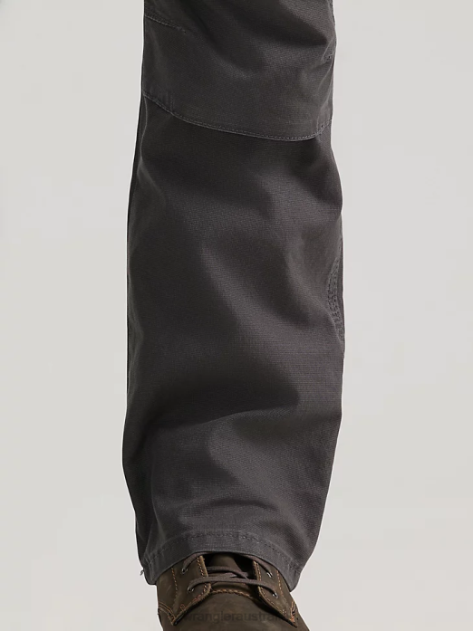 RIGGS WORKWEAR Utility Work Pant Men Wrangler RHXV665 Clothing Pinstripe Grey (3W031PG)