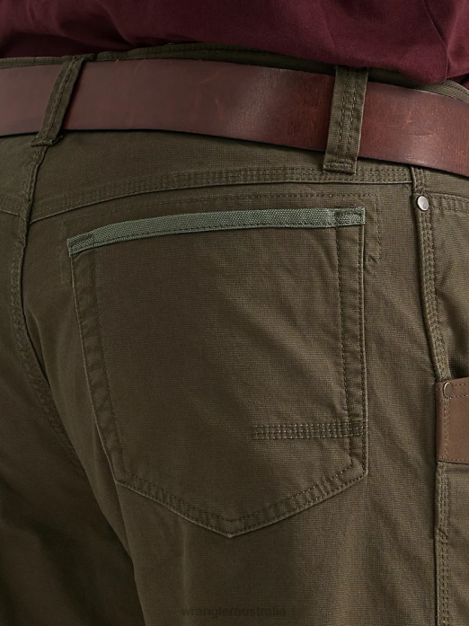 RIGGS WORKWEAR Utility Work Pant Men Wrangler RHXV666 Clothing Forest Night (3W031FN)